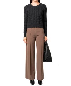Toteme Petite Cable Knit Merino Sweater