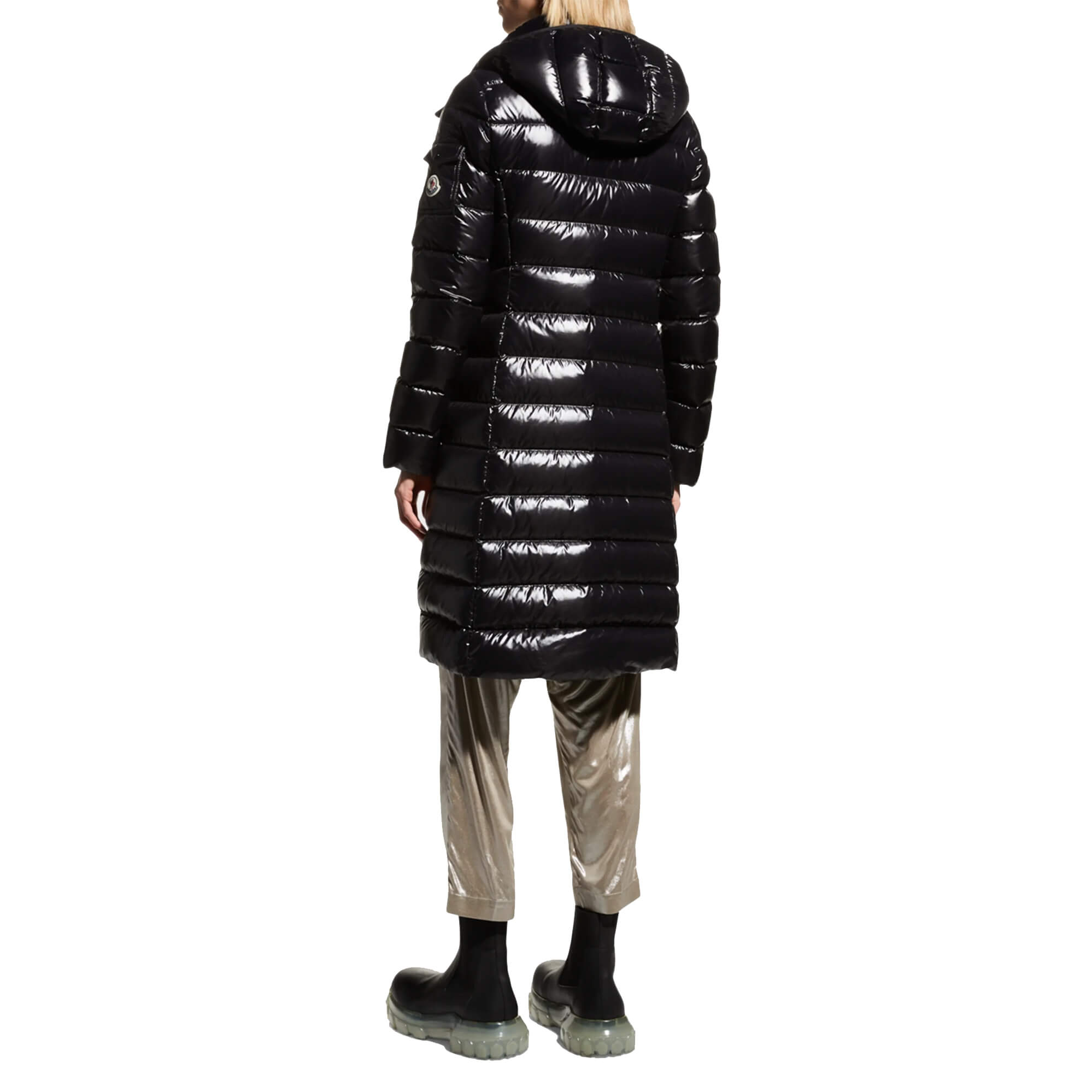 Moncler Moka Quilted Down Coat – evaChic