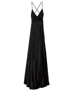 aries pleated maxi dress A.L.C. Aries Dress in Black