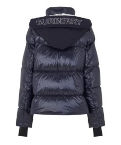 Burberry Ganton Logo-Print Quilted Puffer Jacket