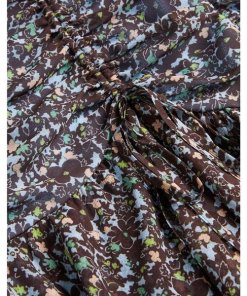 Ted Baker Chloei Ruched Waterfall Chiffon Midi Skirt