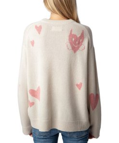 Zadig & Voltaire Markus Heart Cashmere Sweater