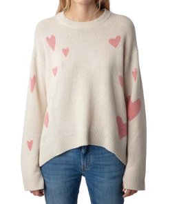 Zadig & Voltaire Markus Heart Cashmere Sweater
