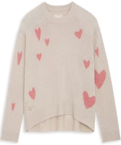 Zadig & Voltaire Markus Heart Cashmere Sweater