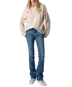 Zadig & Voltaire Markus Heart Cashmere Sweater
