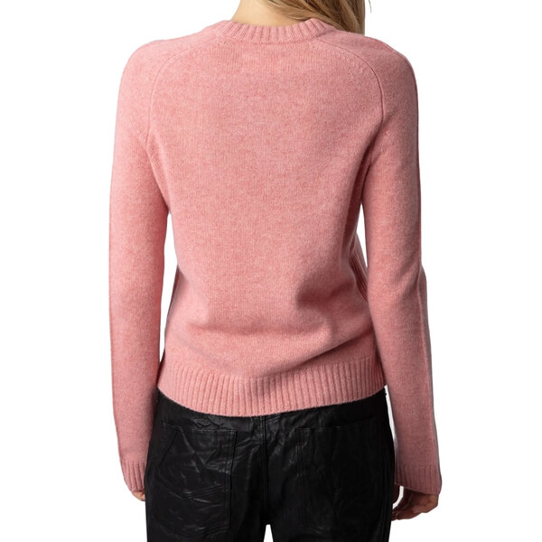 ZADIG&amp;VOLTAIRE カシミヤセーター　XS ピンク ZADIG&VOLTAIRE - ZADIG&VOLTAIRE カシミヤセーター XS ピンクの通販