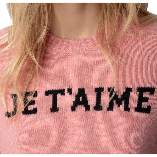 ZADIG&amp;VOLTAIRE カシミヤセーター　XS ピンク ZADIG&VOLTAIRE - ZADIG&VOLTAIRE カシミヤセーター XS ピンクの通販