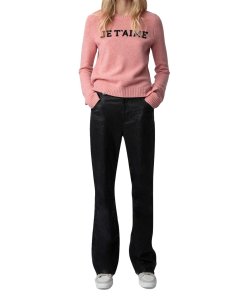 Zadig & Voltaire Lili Je T'Aime Cashmere Sweater
