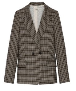 Zadig & Voltaire Visit Car Patch Wool-Blend Blazer