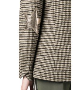 Zadig & Voltaire Visit Car Patch Wool-Blend Blazer