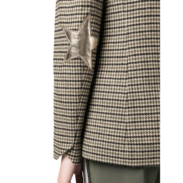 Zadig & Voltaire Visit Car Patch Wool-Blend Blazer – evaChic