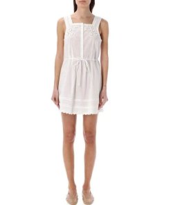 The Garment Kirsten Short Lace-Trim Dress