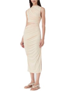 Misha Laurel Matte Jersey Midi Dress