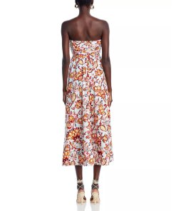 A.L.C. Tate Cotton Printed Midi Dress 3