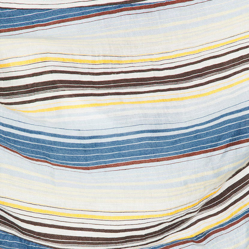 A.L.C. Carolyn Striped Asymmetric Midi Dress - Image 5