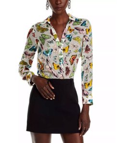 alice-olivia-eloise-butterfly-button-down-blouse
