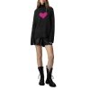 Zadig & Voltaire Alma Heart Merino Sweater-