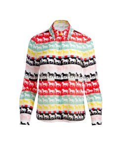 Alice + Olivia Staceface Bradley Wool Cardigan