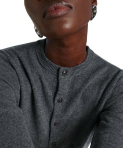 Extreme Cashmere N°300 Little 2 Cashmere Crewneck Cardigan-1