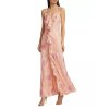 LoveShackFancy June Silk-Blend Floral Maxi Dress