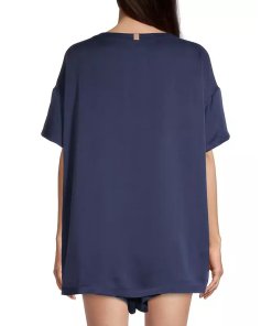 Lunya Washable Silk Tee Short Pajamas