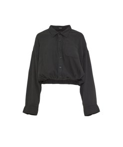 R13 Crossover Bubble Cotton Shirt