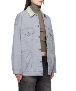 R13 Lacey Trucker Denim Jacket