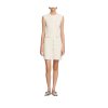 Sandro Rib Knit Sleeveless Short Dress