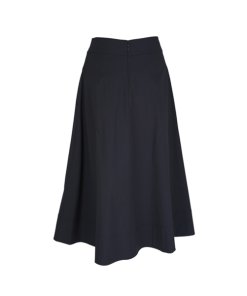 Veronica Beard Karel A-line Button Down Cotton Skirt