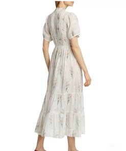 DÔEN Haleigh Floral Cotton Maxi Dress