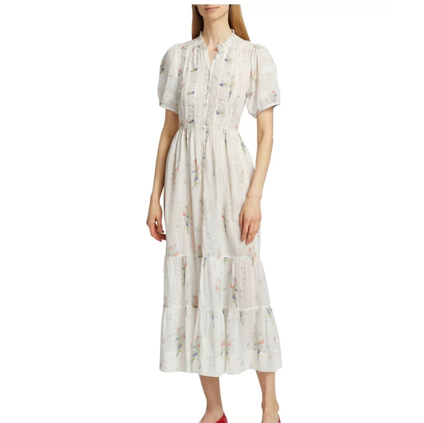 floral cotton maxi dress Paloma Dress M main image 0