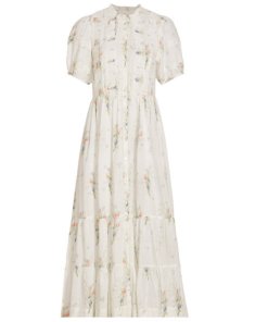 DÔEN Haleigh Floral Cotton Maxi Dress