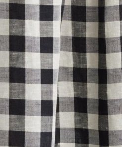 DÔEN Leslie Gingham Pleated Maxi Dress