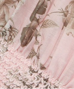 Alice-Olivia-ILan-Smocked-Cotton-Silk-Blouse