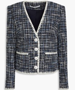 VERONICA BEARD Bosa Cotton blend tweed jacket