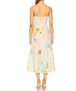ALC Linsey Ruched Midi Dress ALC Linsey Ruched Midi Dress