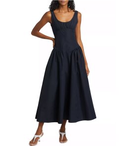proenza shouler kendall dress in tech cotton