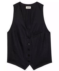 Zadig voltaire Emaux Satin Vest
