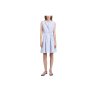 Proenza Schouler Kenzie Cotton Linen blend Tie Waist Shirtdress