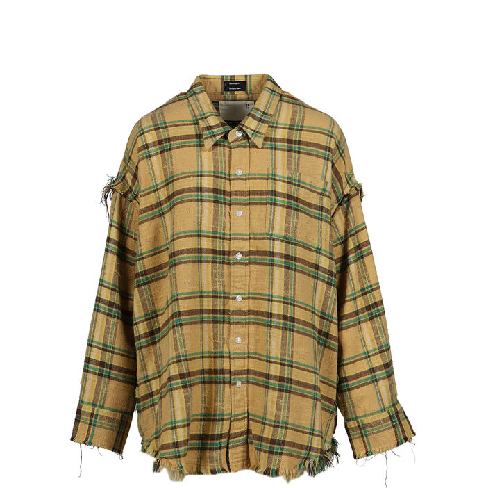 R13 アールサーティーンSHREDDED SEAM DROP NECK R13 Shredded Seam Drop Neck Shirt – evaChic