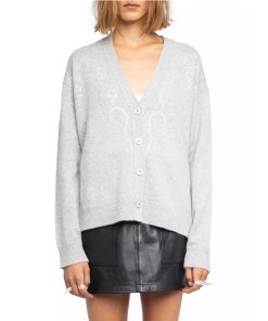zadig voltiare mirkaz wing dimante cardigan