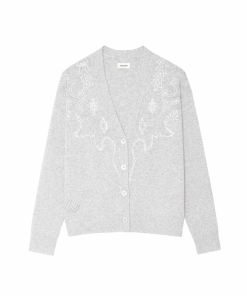 zadig voltiare mirkaz wing dimante cardigan
